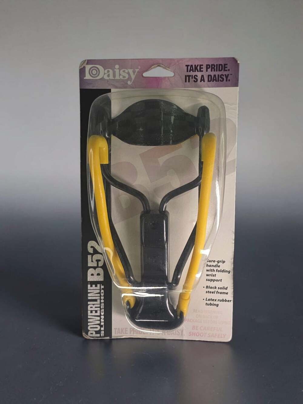 Daisy Powerline B52 Slingshot Folding Wrist Support Black Yellow